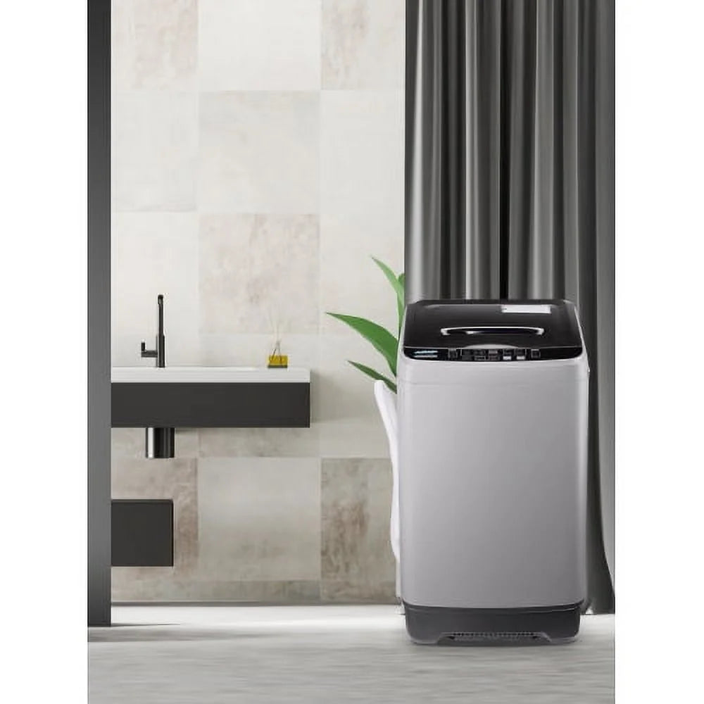 17.7 lbs Portable Compact Washing Machine with Drain Pump P9601