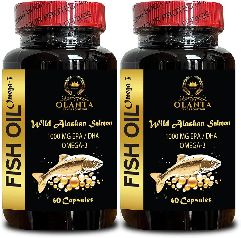 Omega 3 Fish Oil Supplements 120 Capsules A240492