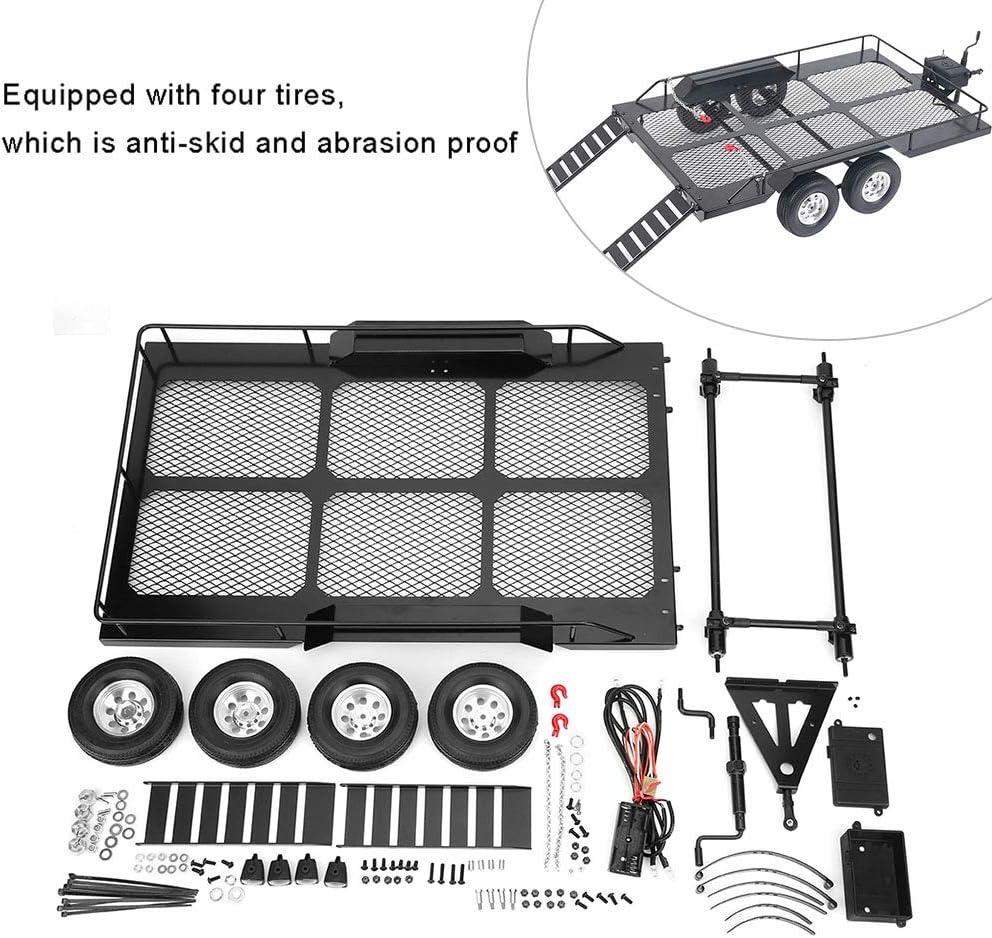 1/10 Scale Heavy-Duty RC Trailer L55800