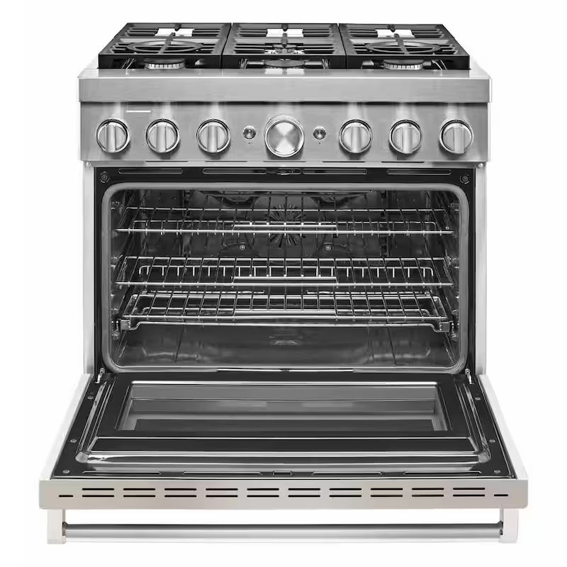 5.1 cu. ft. Dual Fuel Smart Range with 6-Burners U313
