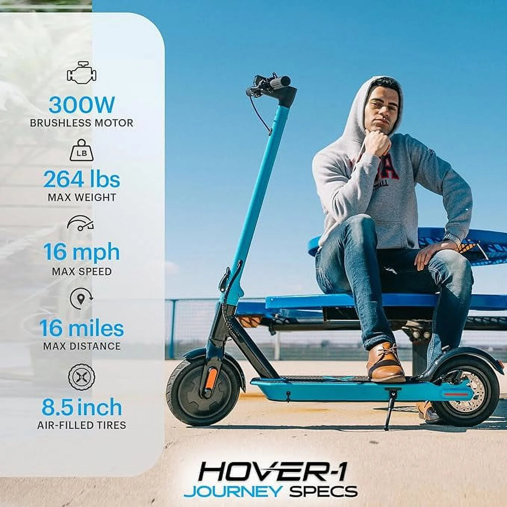 Yellow Folding Electric Scooter, 16 mph Max Speed D4687
