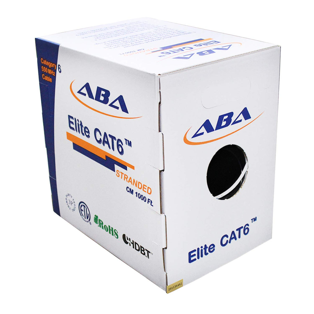 24AWG Stranded Bare Copper Bulk Ethernet Cable, 1000ft, Green G605