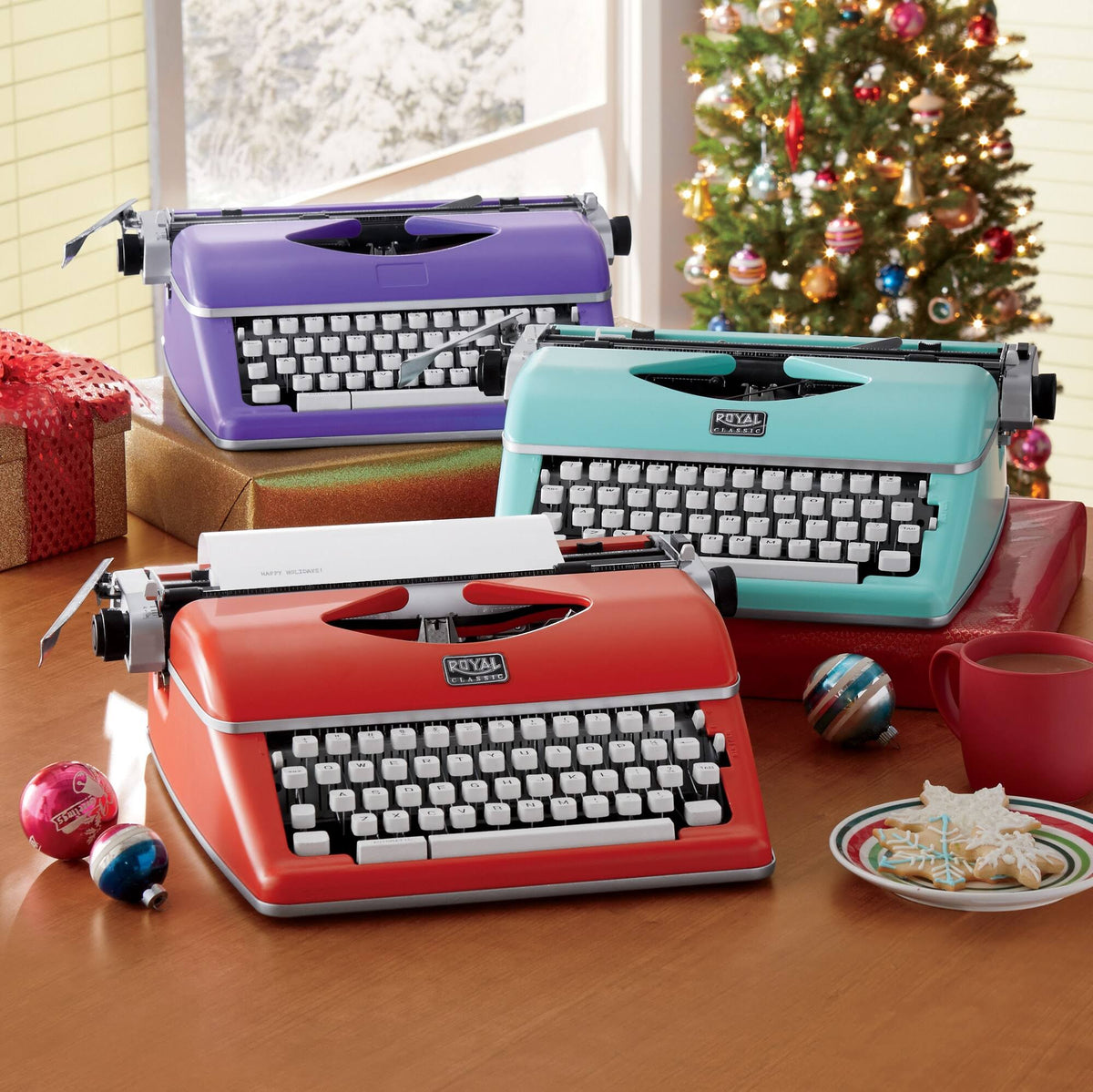 Mint Green Manual Typewriter D41054
