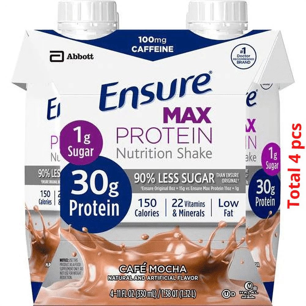 11 Fl Oz Cafe Mocha Protein Shake V971