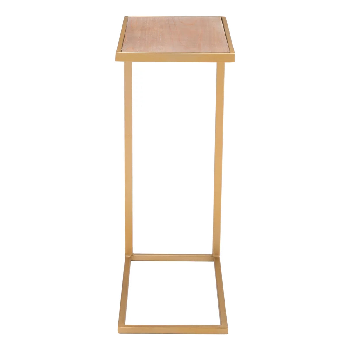 Side Table Brown and Gold F324500