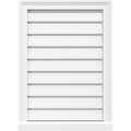 PVC Gable Vent with Brickmould Q889
