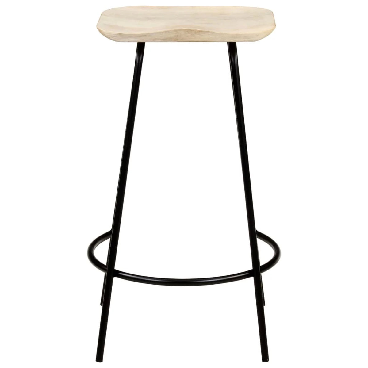 Solid Mango Wood Bar Stools 4 pcs K428633