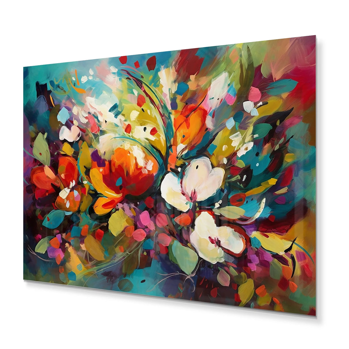 Floral Metal Art Print Y86329