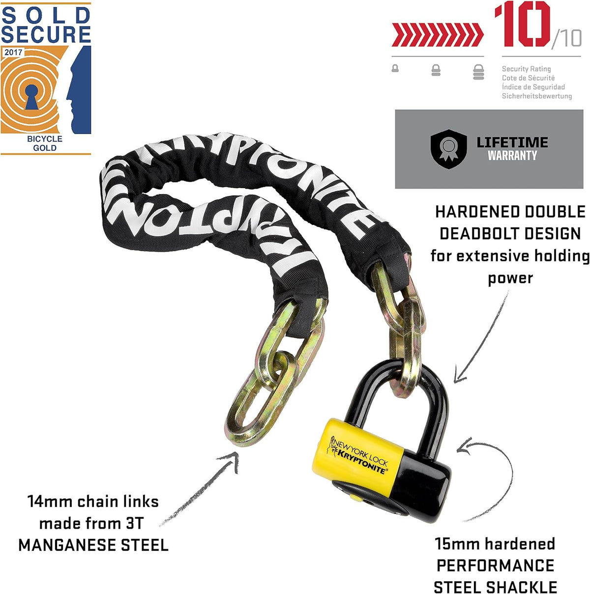 14mm Chain & 15mm Disc Lock Q791