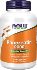 Pancreatin 2000 Digestive Enzymes 250 Capsules H7593