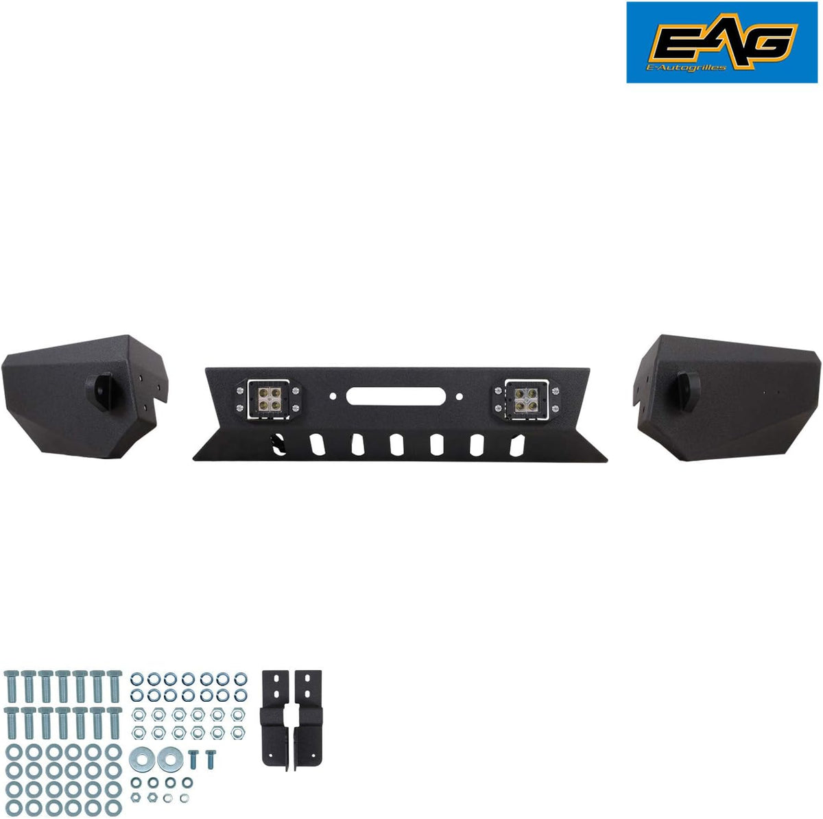 Assembled Front Bumper with LED lights H714293