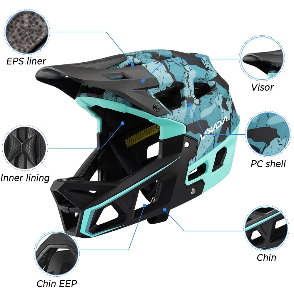 Bike Helmet with Visor W7188