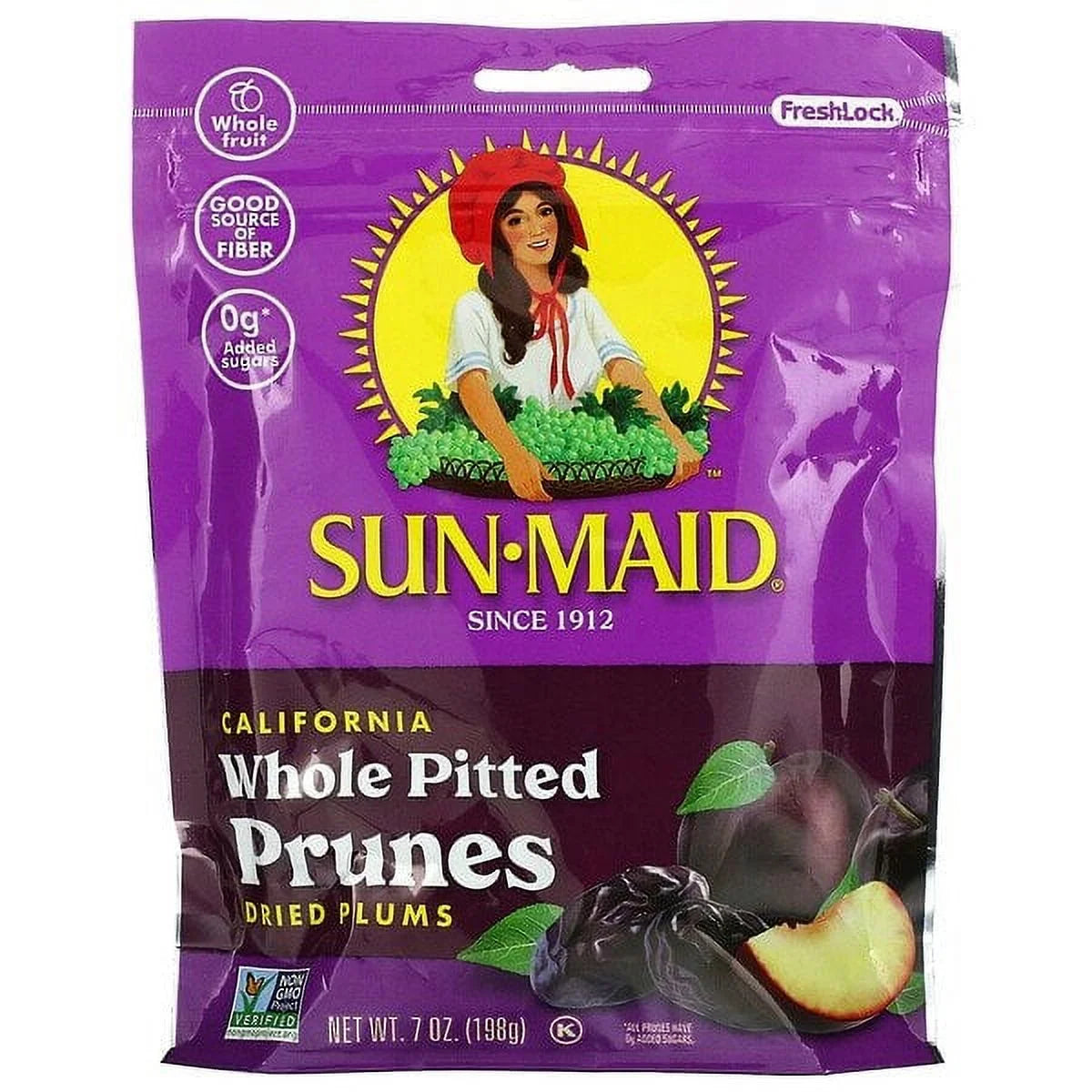 California Whole Pitted Prunes 7 oz Pack of 4 S489013