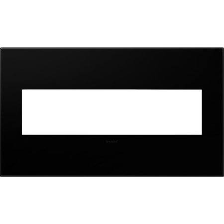 Black Ink 4-Gang Wall Plate E2968