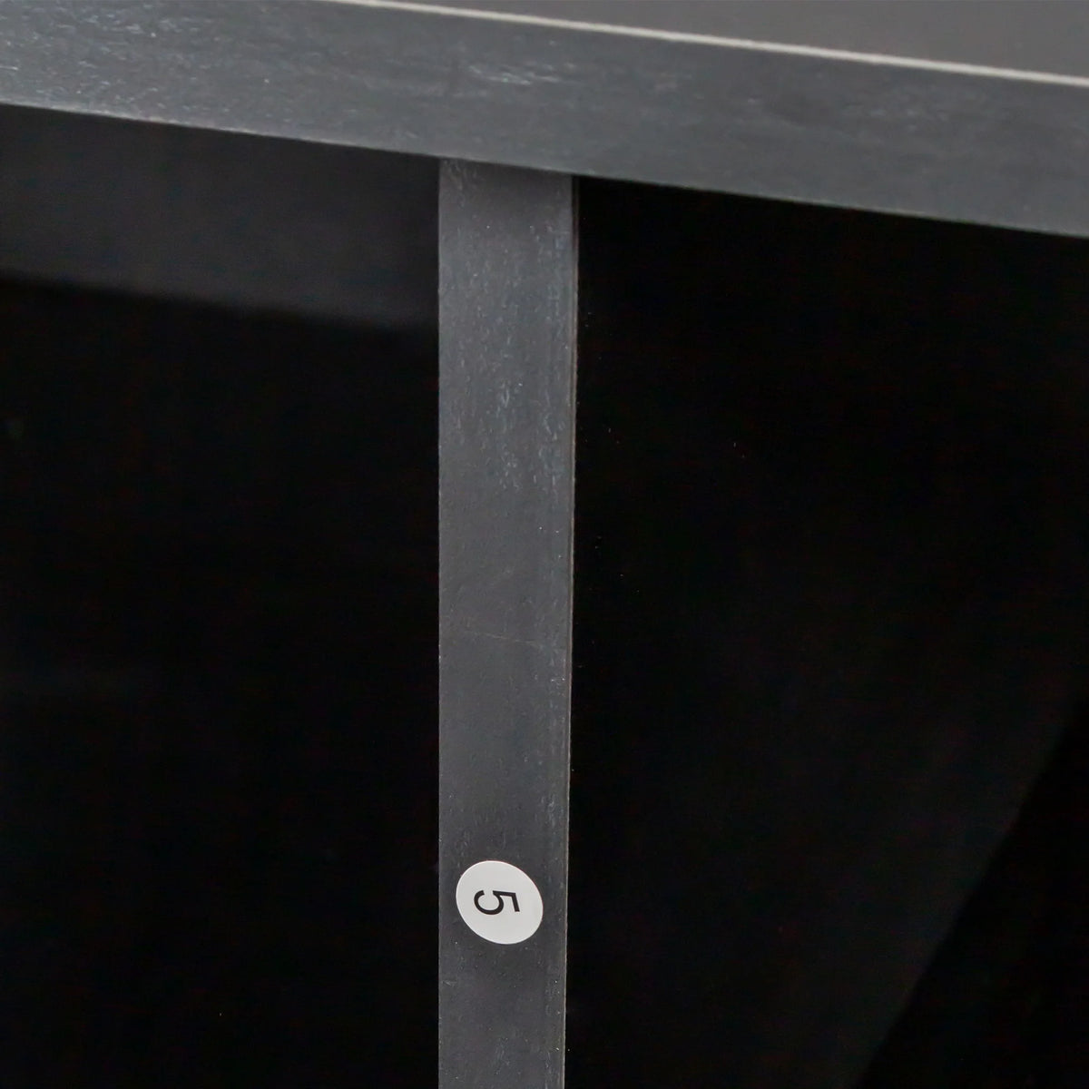Black TV Stand with Storage N3433