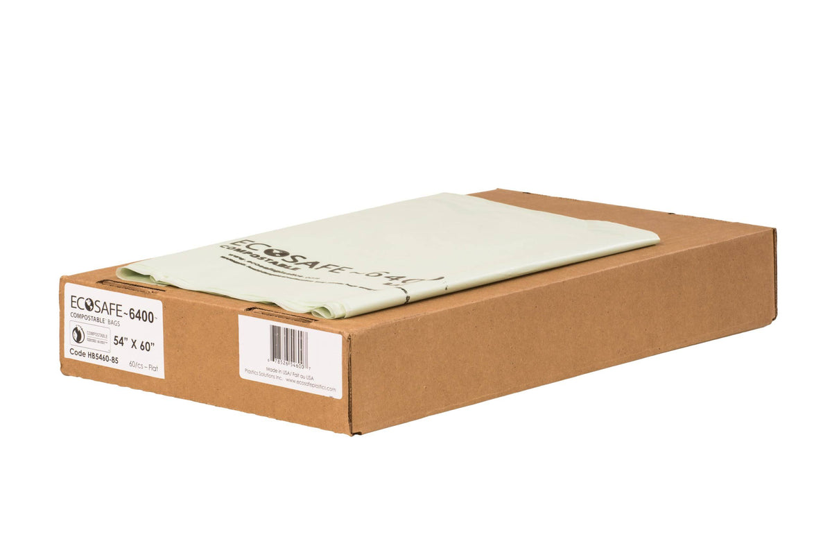 96 gal. Compostable Trash Bag 54 x 60 H323930
