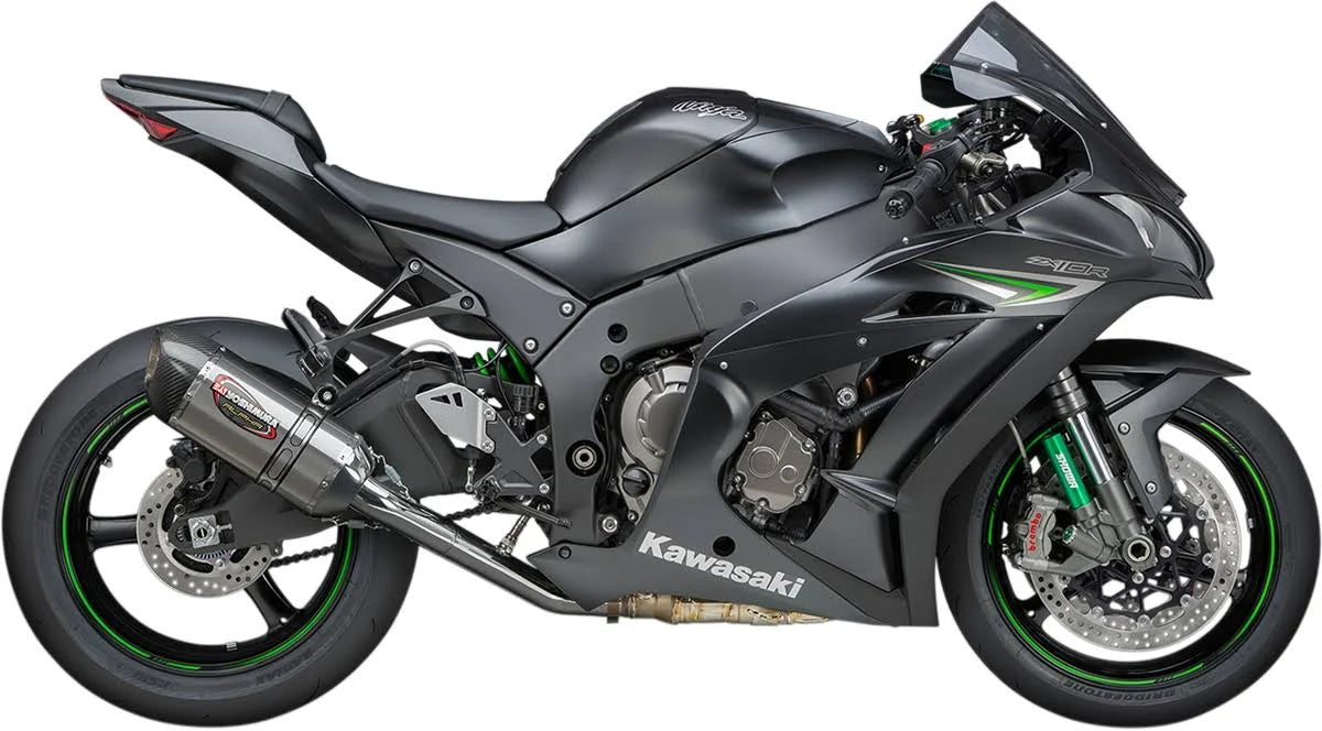 3/4 Exhaust Systems Stainless Carbon W4376