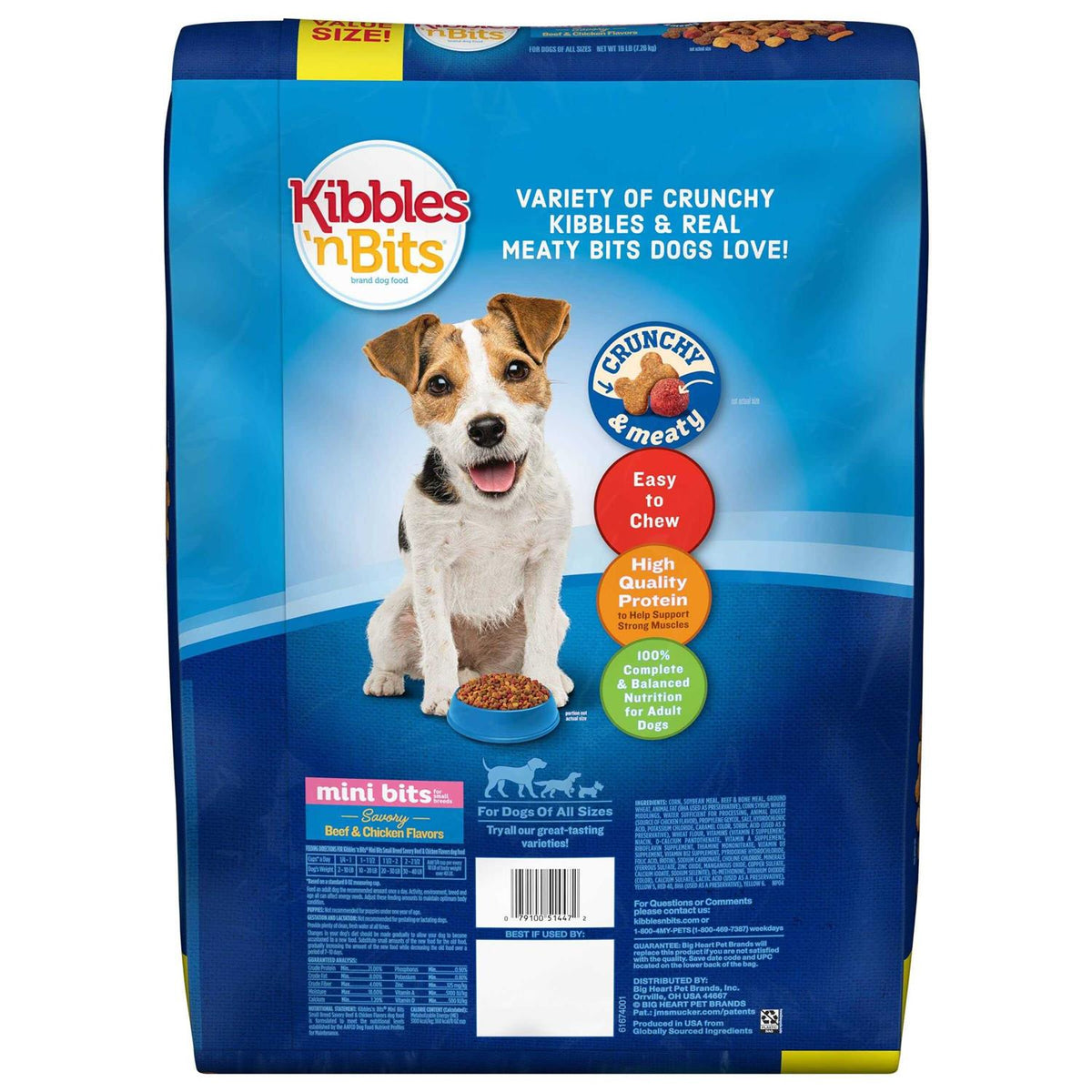 Mini Bits Beef Chicken Dog Food M464238