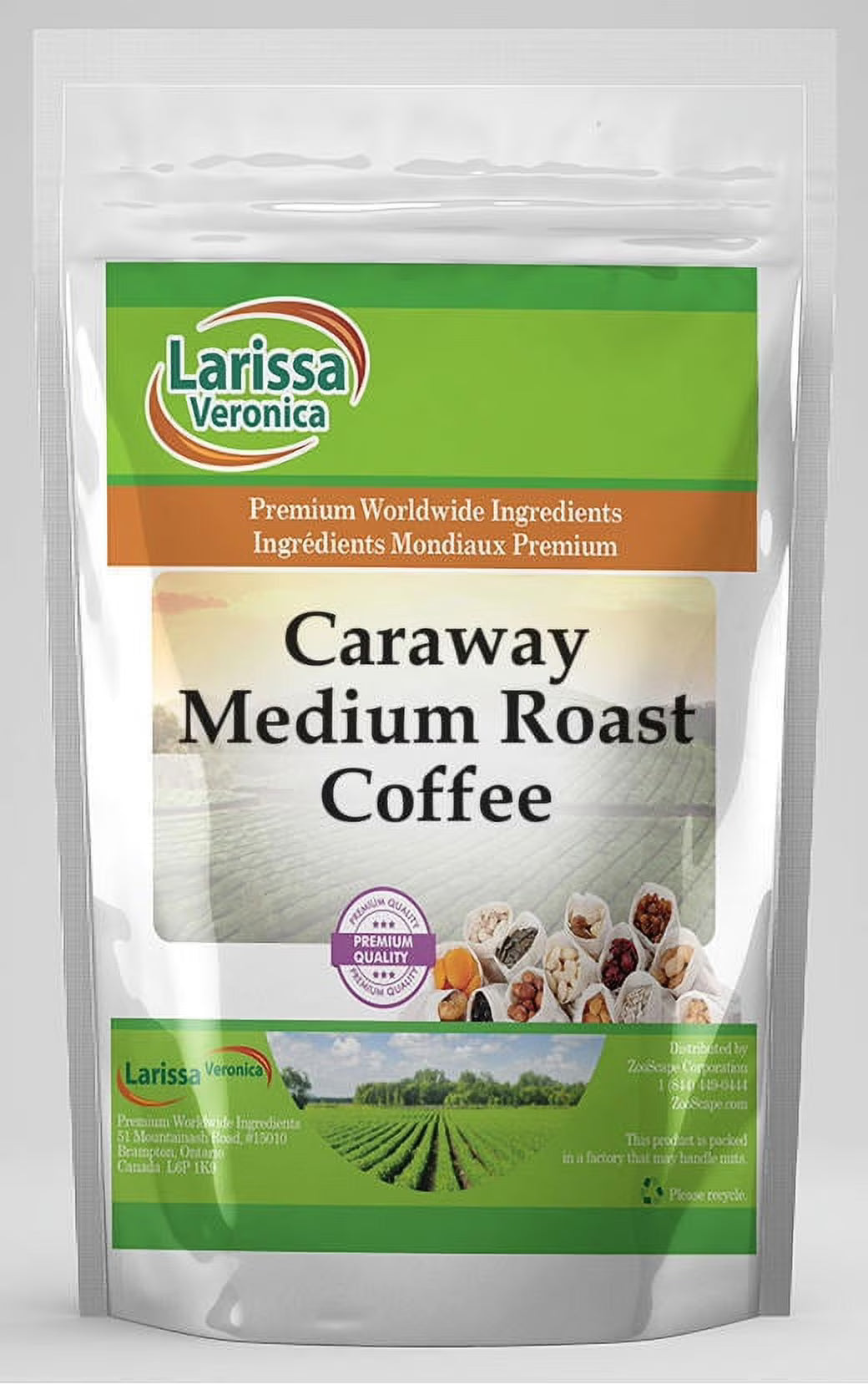 Medium Roast Whole Coffee Beans 16 oz G8451