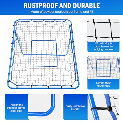 Volleyball Baseball Softball Lacrosse Rebounder Net J65940