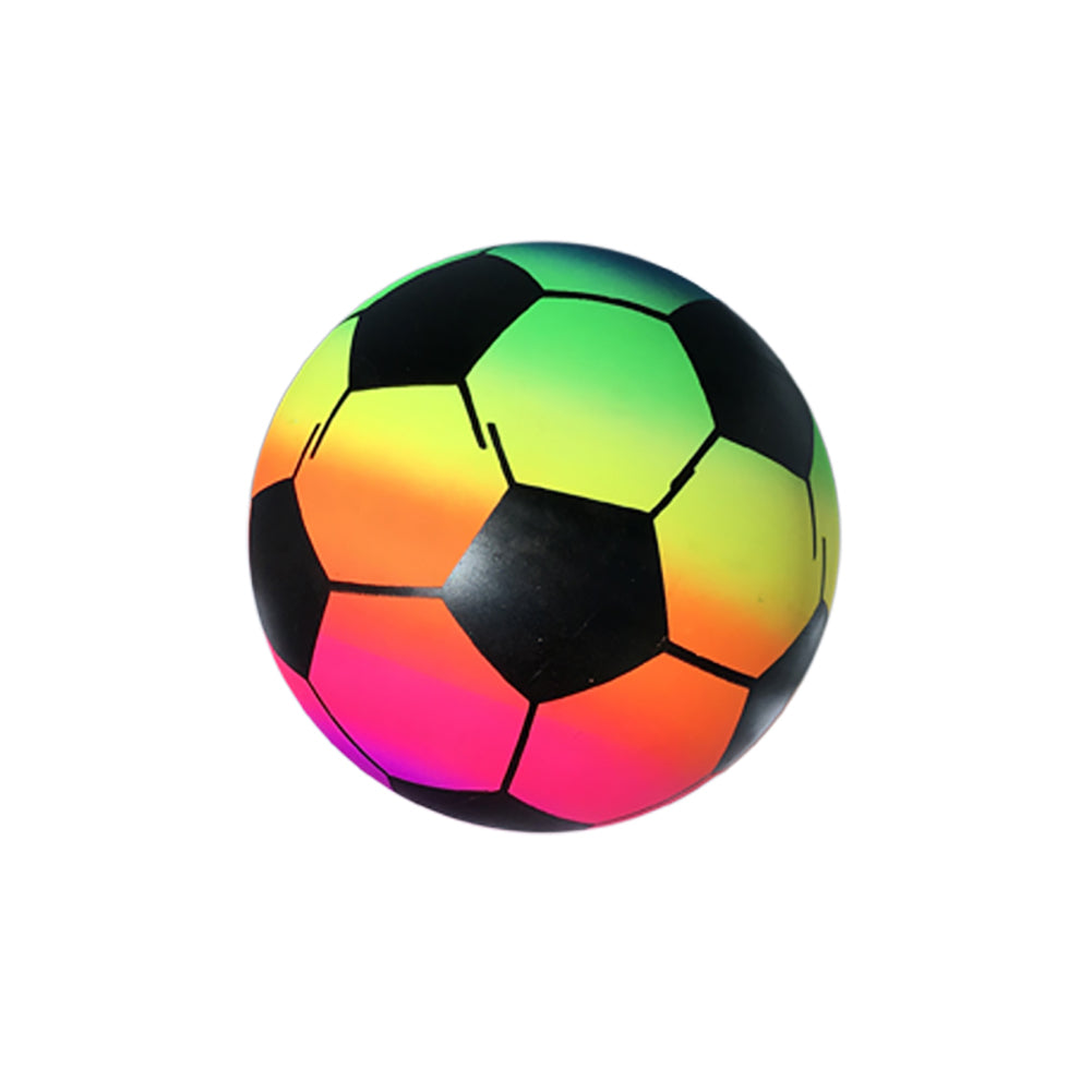 Rainbow Colored Rubber Bouncing Balls U3946