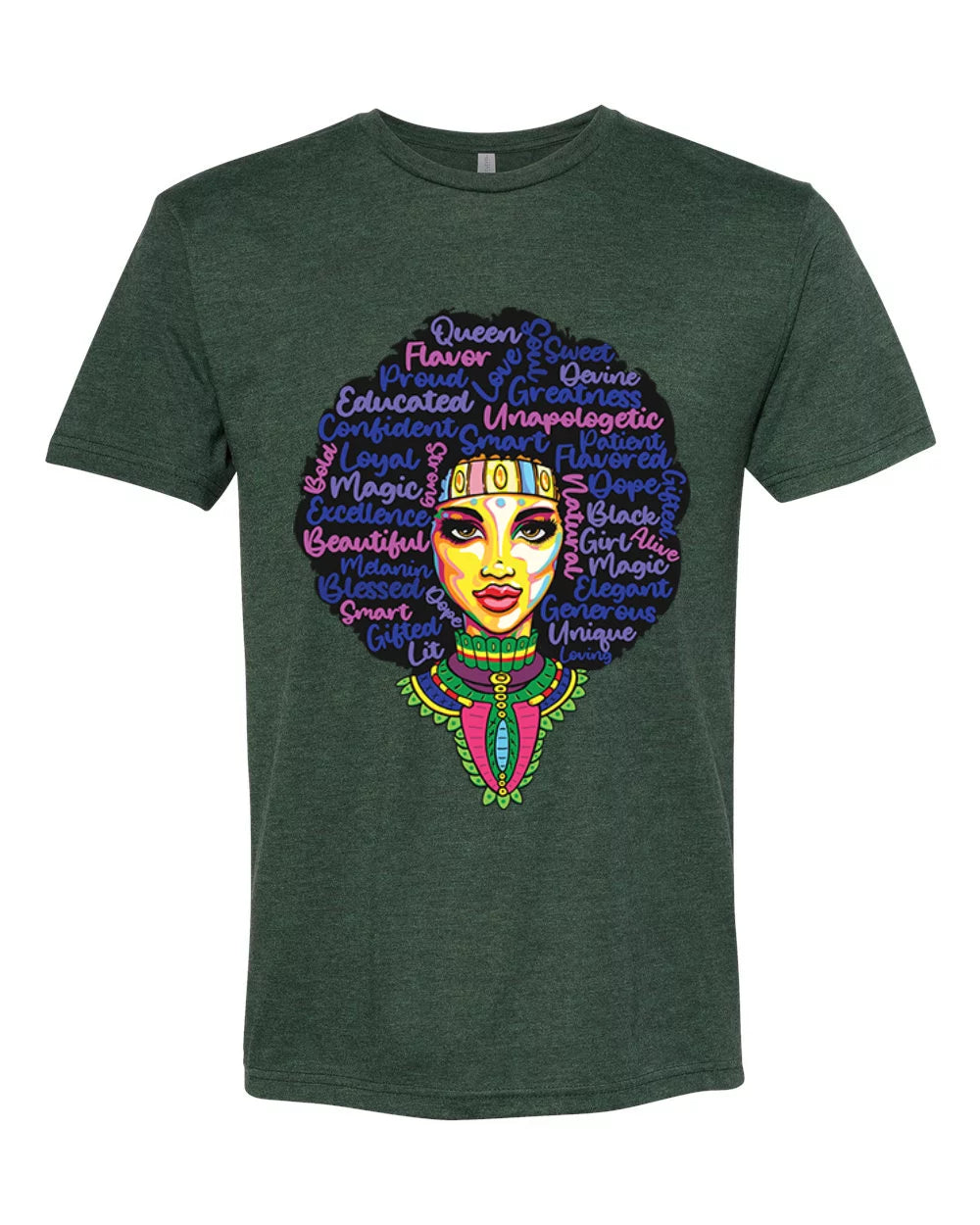 Forest Green X-Large Tri Blend T-Shirt I26220