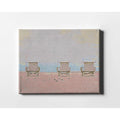 Multi-Color Distance Matte Canvas J374