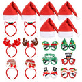 52 Pcs Christmas Photo Booth Props Kit B126090