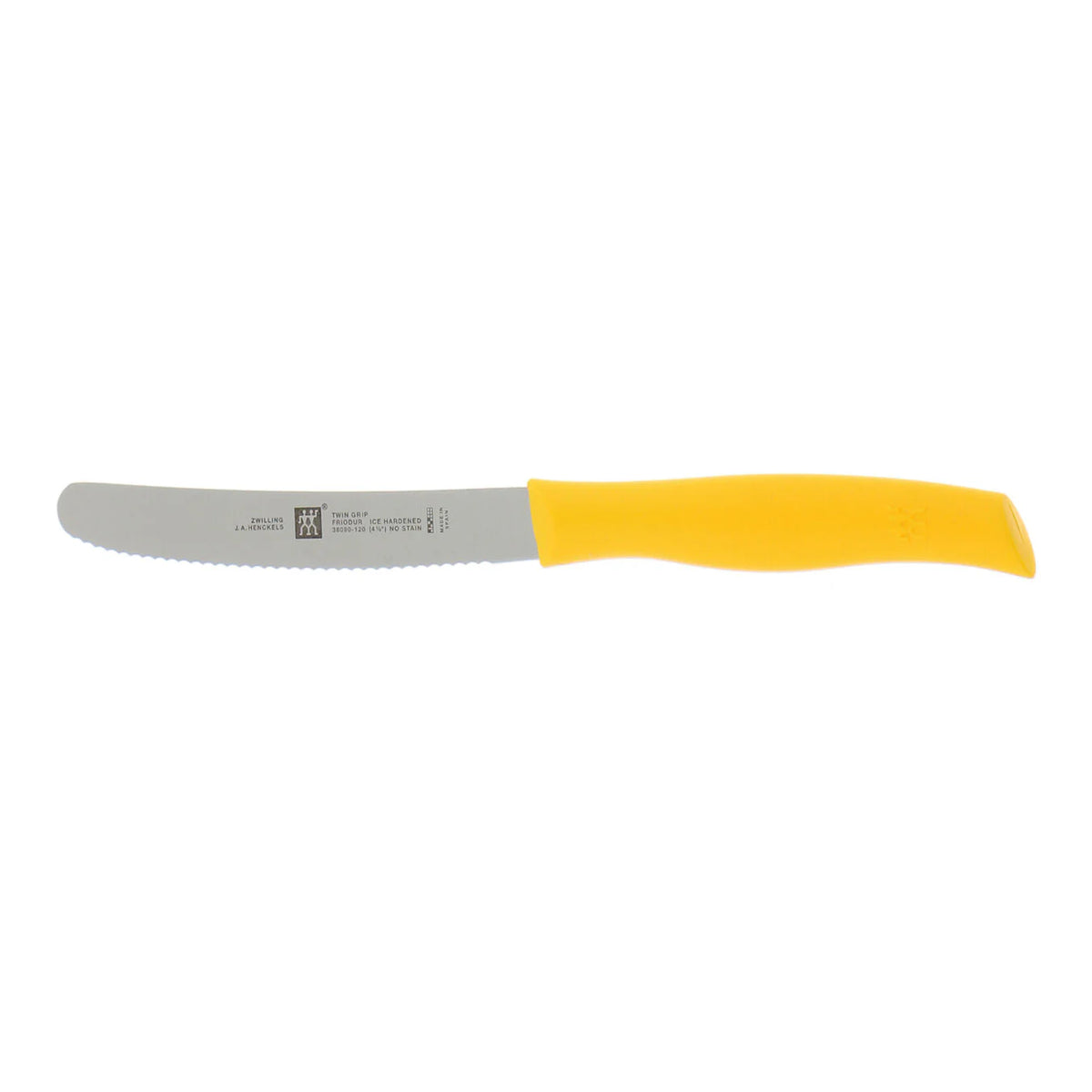 4.5 Serrated Utility Knife Yellow P9142