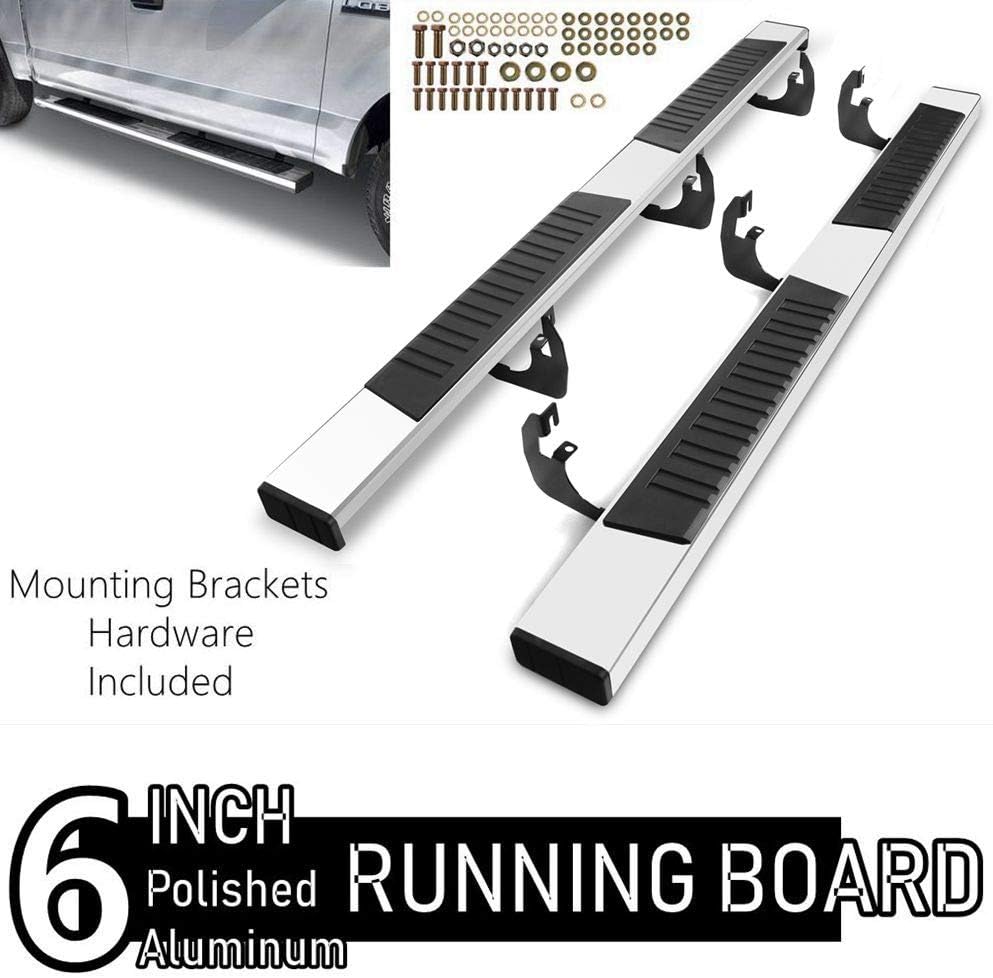 Chrome Aluminum Running Boards Side Step M728