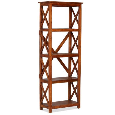 Solid Acacia Wood Bookshelf H3111