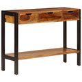 Solid Sheesham Wood Sideboard with 3 Drawers Y159