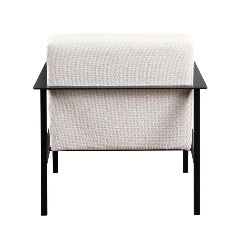 Oatmeal Cream Polyester Accent Chair S75346