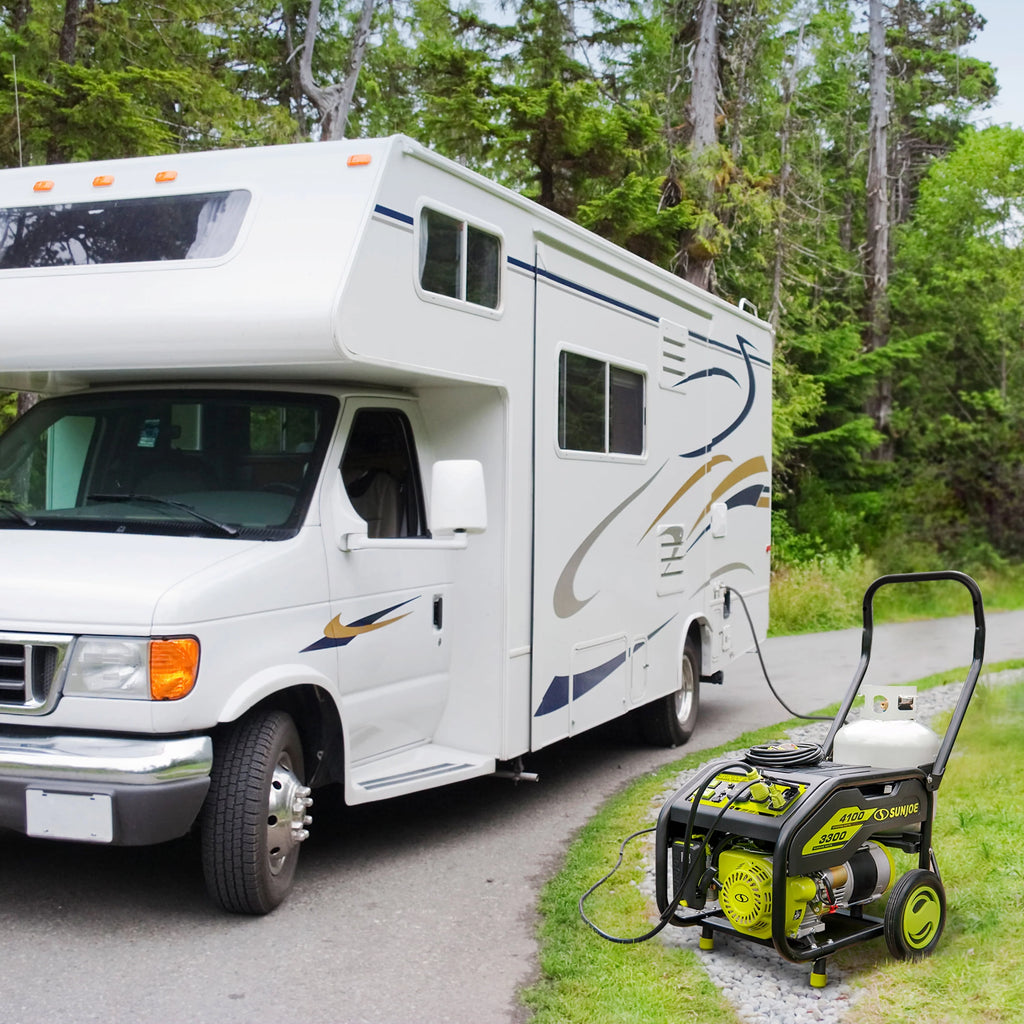 4100-Watt Portable Propane Generator F9598