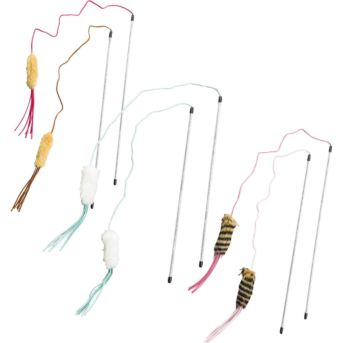 Leather Teaser Wand Cat Toy N706
