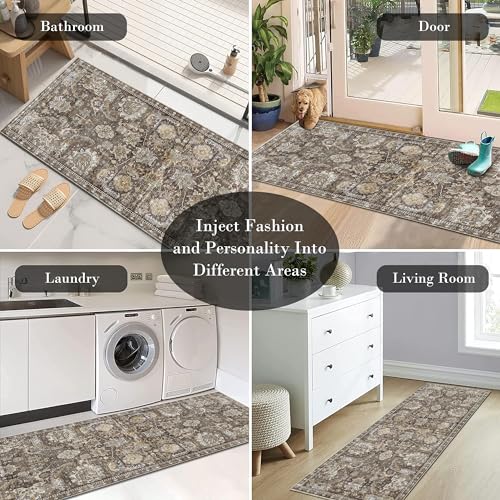 Washable Stain & Water Resistant Non-Slip Area Rug 6' x 9' S187999