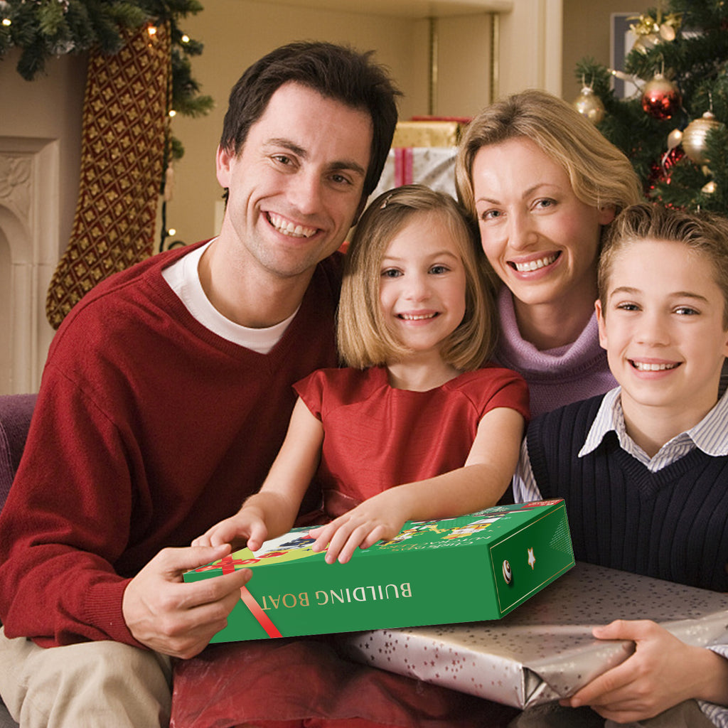 697 Pcs Christmas Building Kit S187