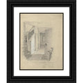Black Ornate Framed Double Matted Museum Art Print 19x24 U854119