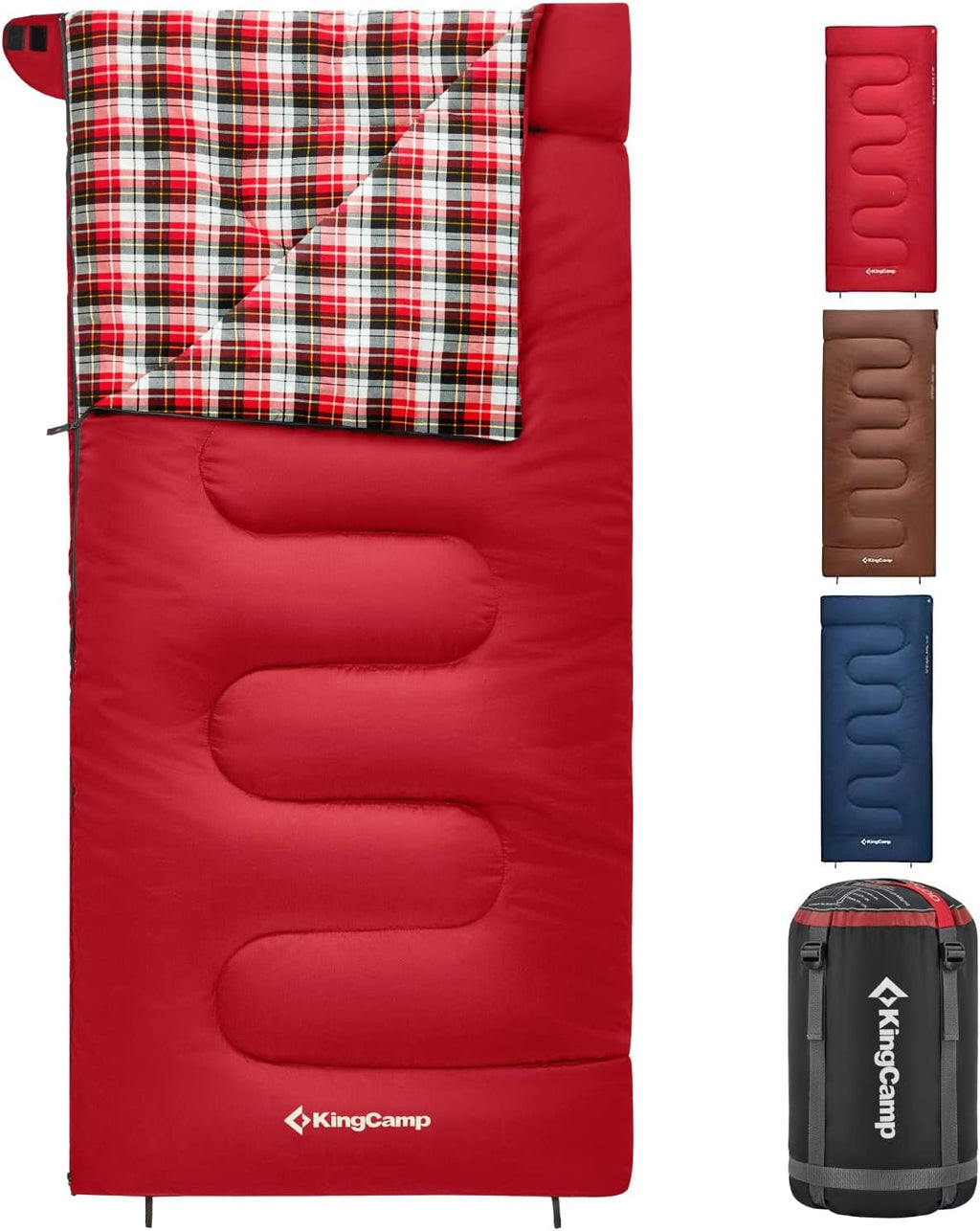 Cotton Flannel Sleeping Bag for Camping N18540