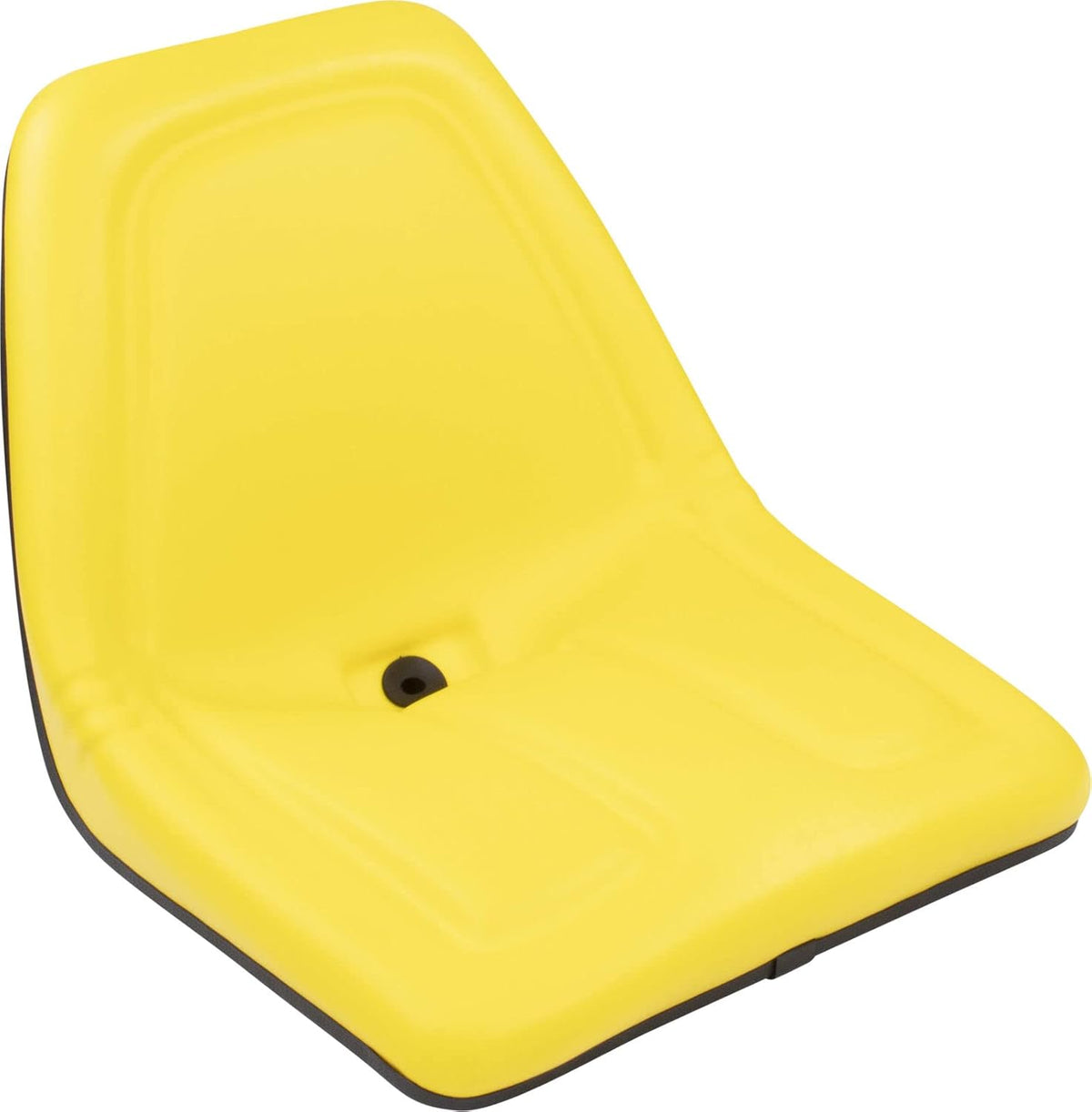 High Back Universal Lawn and Garden Mower Tractor Seat, Black & Yellow, Pack of 2 H482378