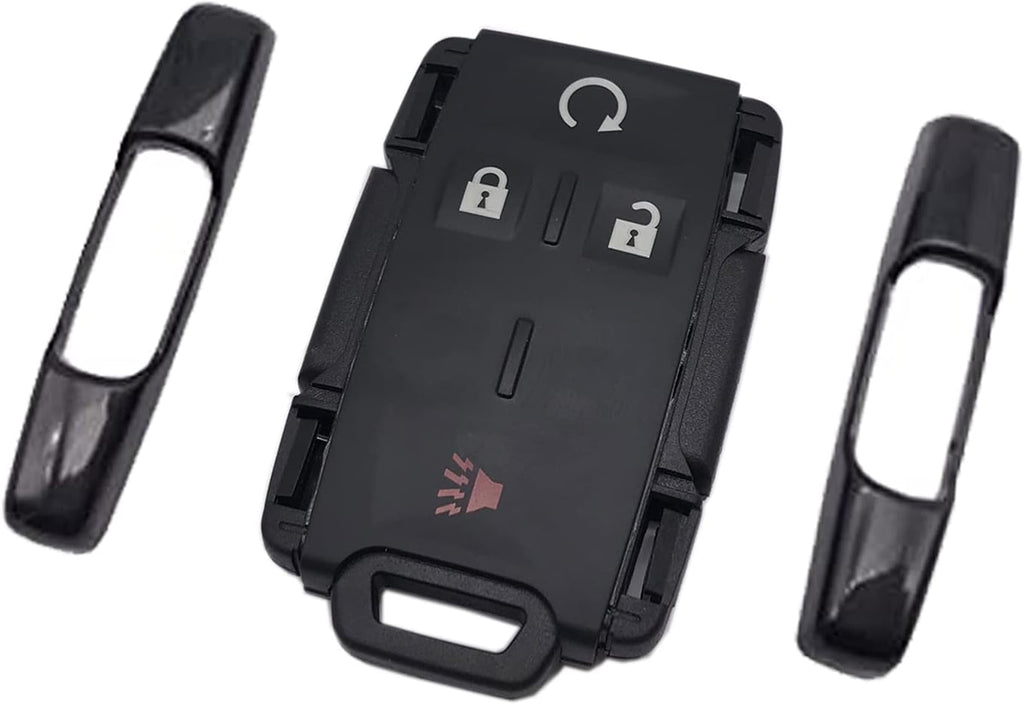 Black Replacement Key Fob Case Shell 4 Buttons Remote Car Housing Cover L2993