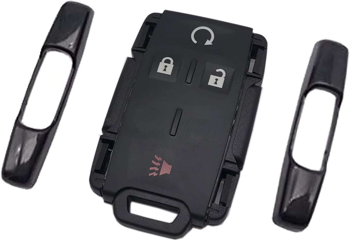 Black Replacement Key Fob Case Shell 4 Buttons Remote Car Housing Cover L2993