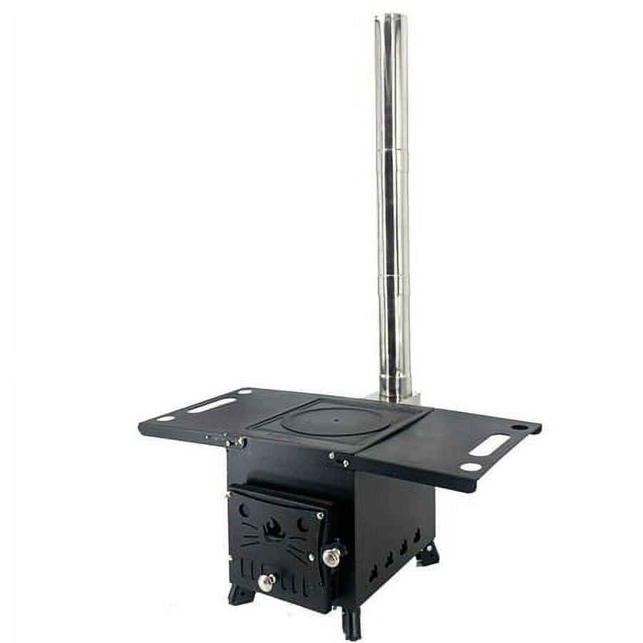Portable Wood Burning Stove for Tent Cooking E7897