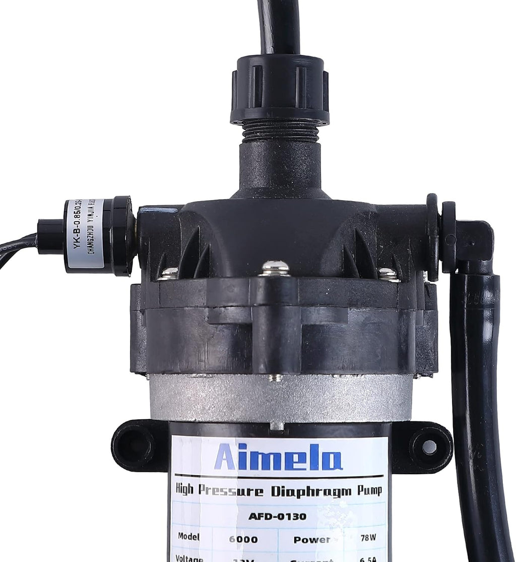 Self Priming 12V Water Pressure Diaphragm Pump H48840