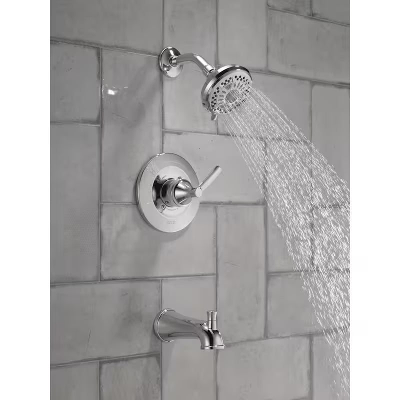 Single-Handle 6-Spray Tub and Shower Faucet in Chrome S994