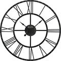 Black Wall Clock K394