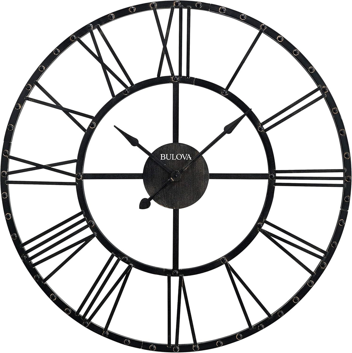 Black Wall Clock K394