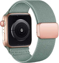 Adjustable Elastic Band Compatible with Apple Watch 49mm 46mm 45mm 44mm 42mm 41mm 38mm Nylon Strap J891
