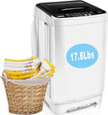 Portable 17.8lbs Fully-Automatic Washing Machine E8554