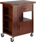 Walnut Kitchen Cart P882